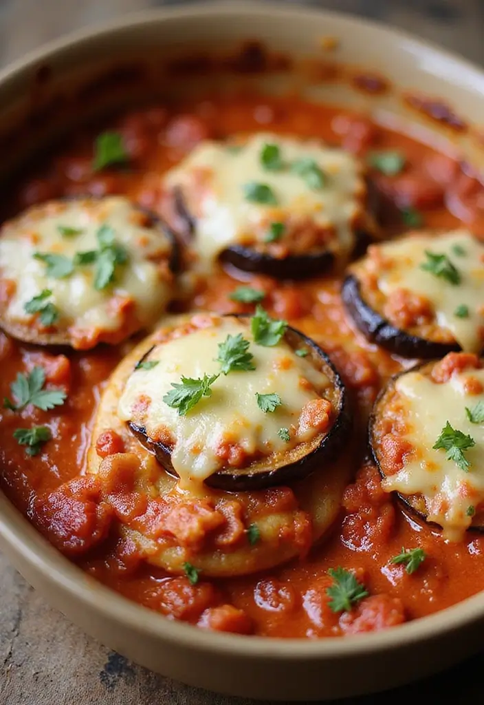 25 Vegetarian Casserole Recipes Perfect for Dinner 14 25 Vegetarian Casserole Recipes Perfect for Dinner - 14. Eggplant Parmesan Casserole