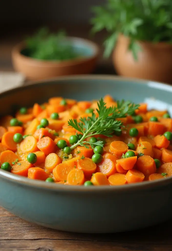25 Vegetarian Casserole Recipes Perfect for Dinner 22 25 Vegetarian Casserole Recipes Perfect for Dinner - 22. Carrot and Pea Casserole