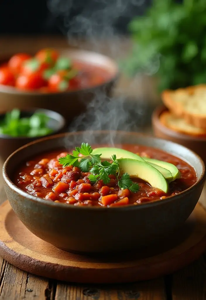 25 Vegetarian Diet Food Recipes for Losing Weight Meals 11 25 Vegetarian Diet Food Recipes for Losing Weight Meals - 11. Vegan Chili