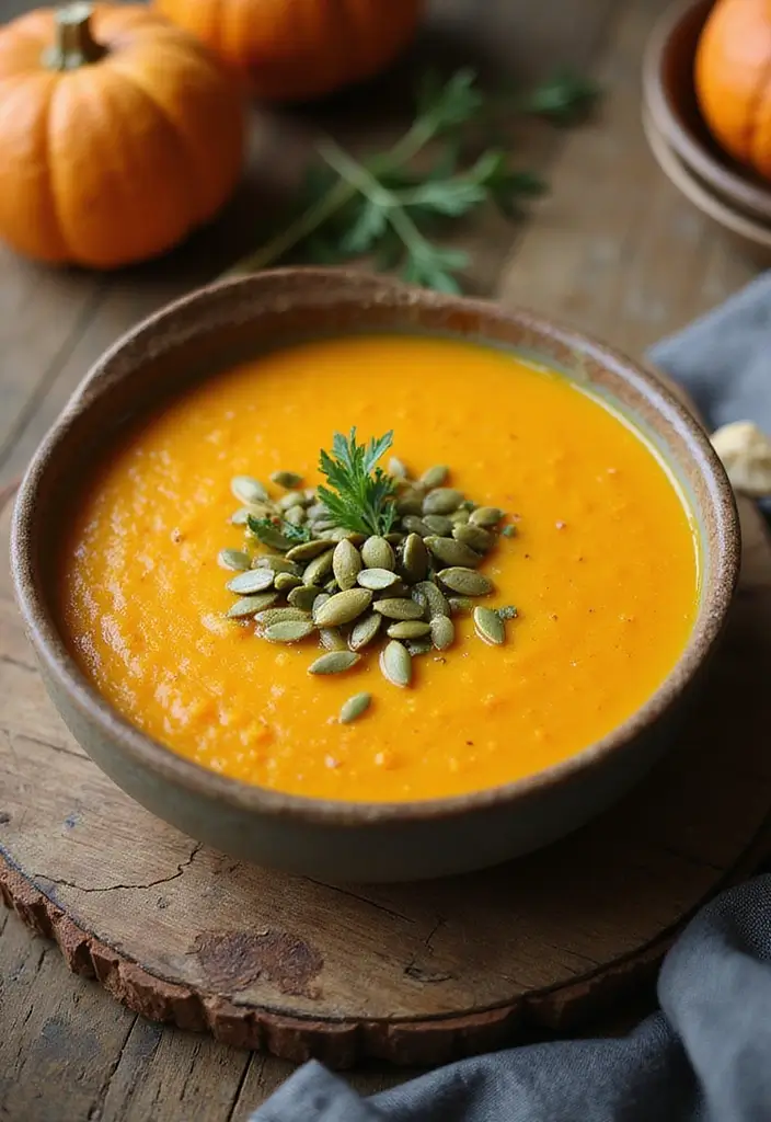 25 Vegetarian Recipes for Meat Eaters That Truly Satisfy 11 25 Vegetarian Recipes for Meat Eaters That Truly Satisfy - 11. Butternut Squash Soup