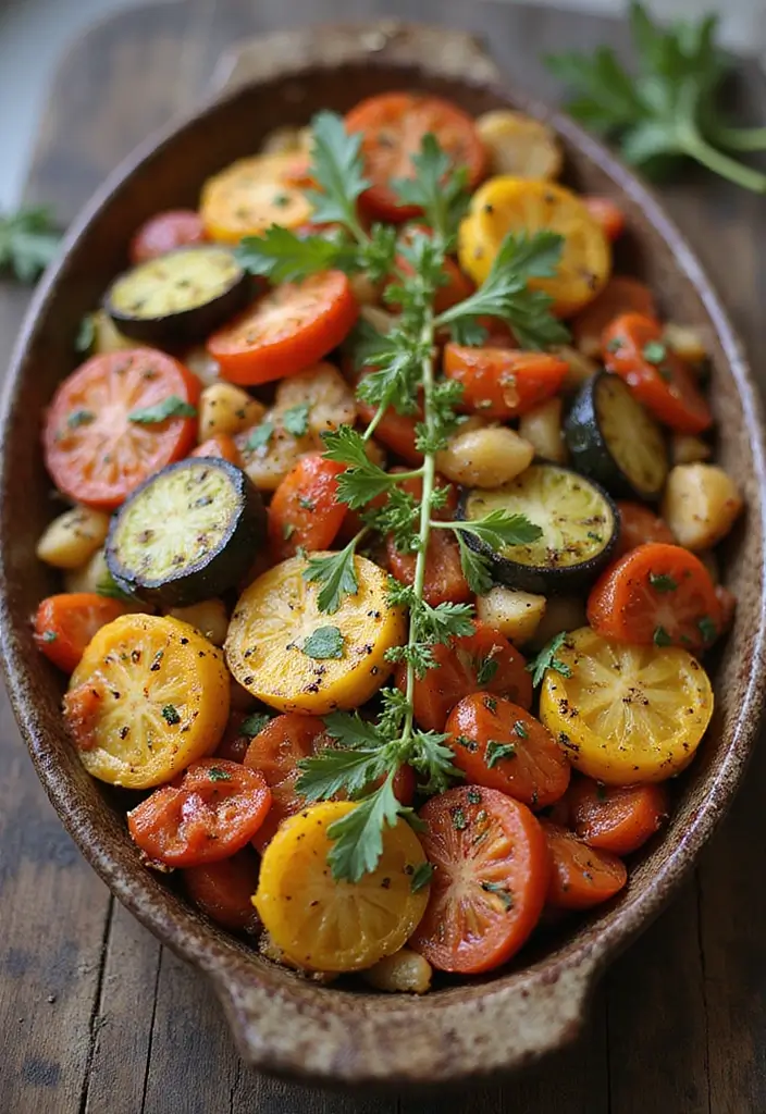 25 Vegetarian Recipes for Meat Eaters That Truly Satisfy 16 25 Vegetarian Recipes for Meat Eaters That Truly Satisfy - 16. Ratatouille