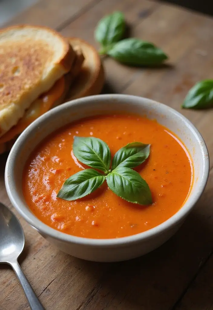 25 Vegetarian Recipes for Meat Eaters That Truly Satisfy 17 25 Vegetarian Recipes for Meat Eaters That Truly Satisfy - 17. Creamy Tomato Basil Soup
