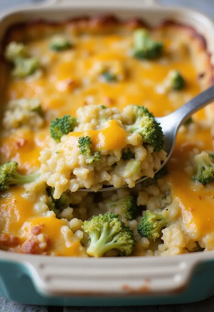25 Vegetarian Recipes for Picky Eaters That Actually Work 1 25 Vegetarian Recipes for Picky Eaters That Actually Work - 1. Cheesy Broccoli and Rice Casserole