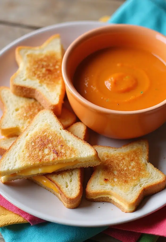 25 Vegetarian Recipes for Picky Eaters That Actually Work 23 25 Vegetarian Recipes for Picky Eaters That Actually Work - 23. Grilled Cheese and Tomato Soup Dippers