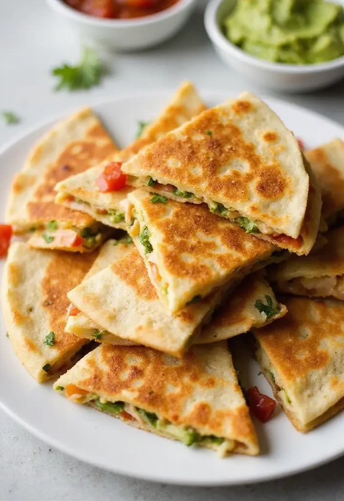 25 Vegetarian Recipes for Picky Eaters That Actually Work 3 25 Vegetarian Recipes for Picky Eaters That Actually Work - 3. Veggie Quesadillas