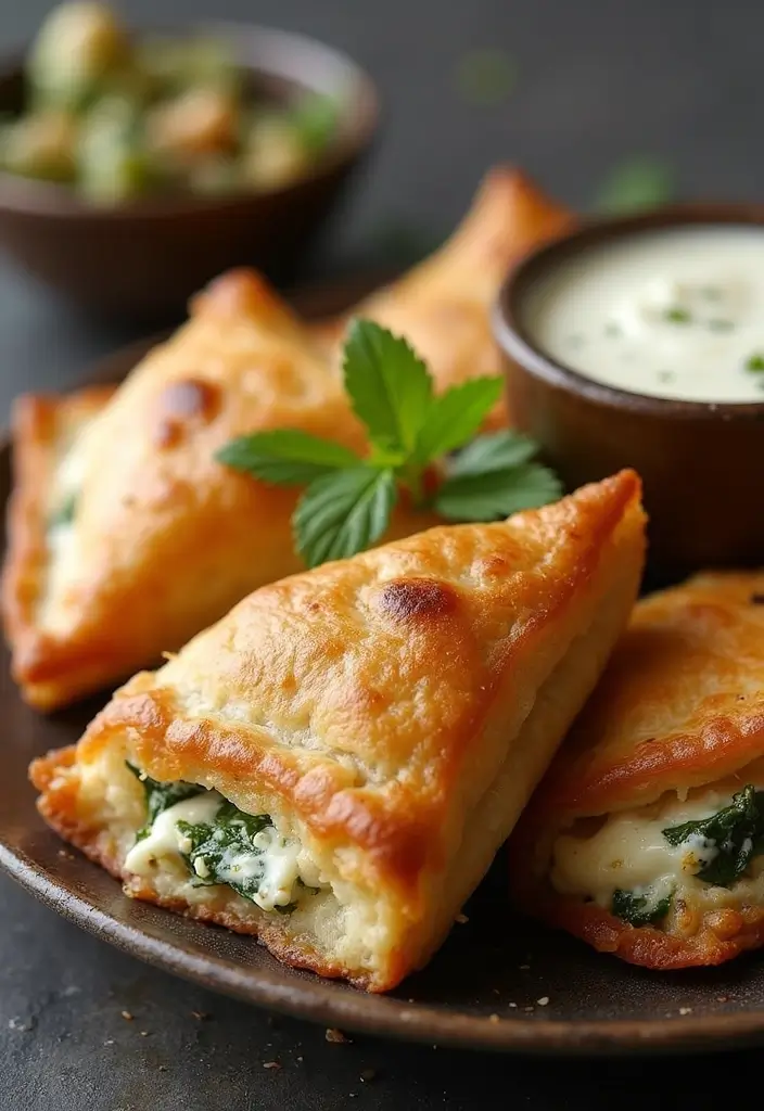 25 Vegetarian Recipes for Picky Eaters That Actually Work 7 25 Vegetarian Recipes for Picky Eaters That Actually Work - 7. Spinach and Feta Stuffed Pastries