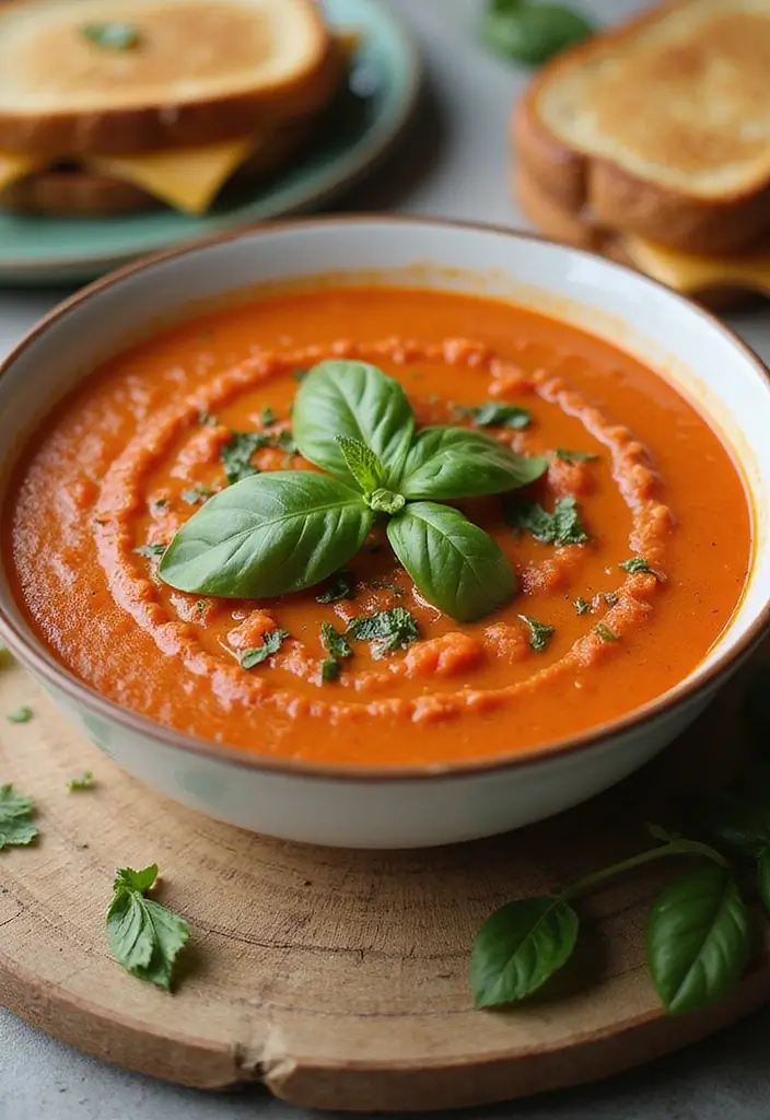 25 Vegetarian Recipes for Picky Eaters That Actually Work 8 25 Vegetarian Recipes for Picky Eaters That Actually Work - 8. Creamy Tomato Basil Soup