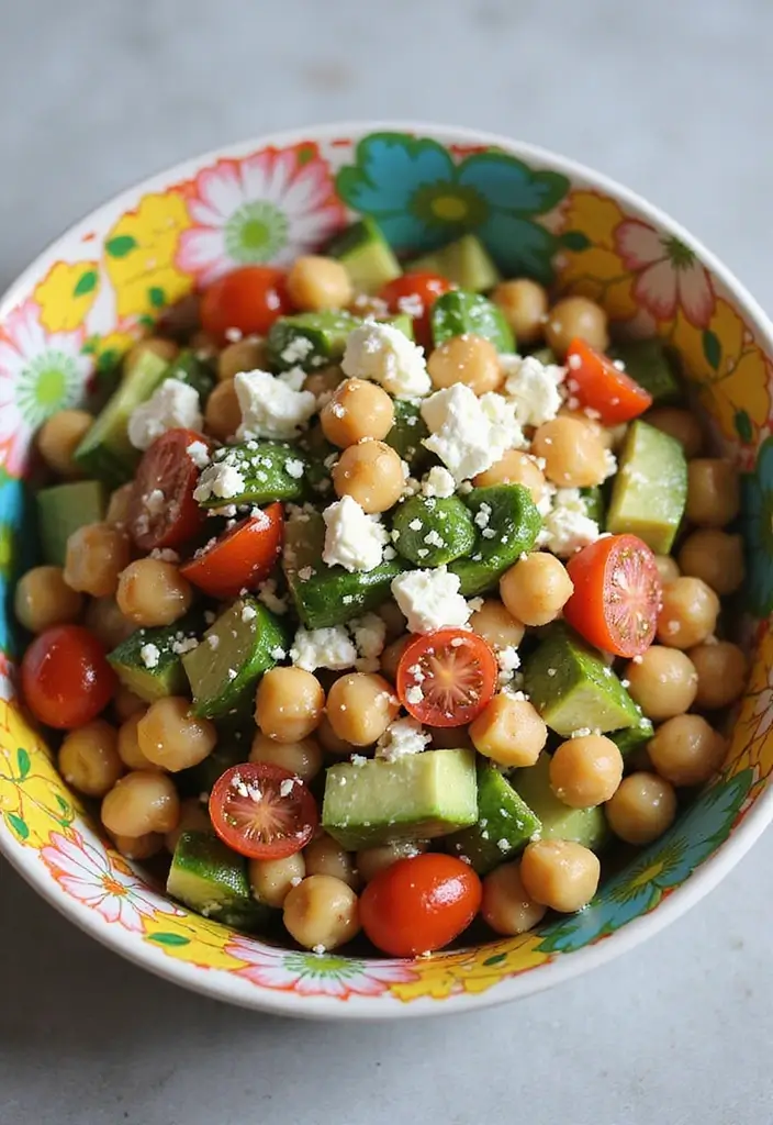 26 Clean Eating Vegetarian Recipes for a Healthy Lifestyle 10 26 Clean Eating Vegetarian Recipes for a Healthy Lifestyle - 10. Mediterranean Chickpea Salad