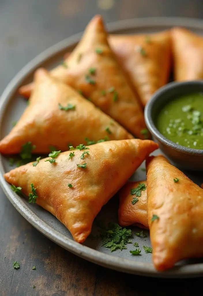 26 Clean Eating Vegetarian Recipes for a Healthy Lifestyle 16 26 Clean Eating Vegetarian Recipes for a Healthy Lifestyle - 16. Vegetable Samosas