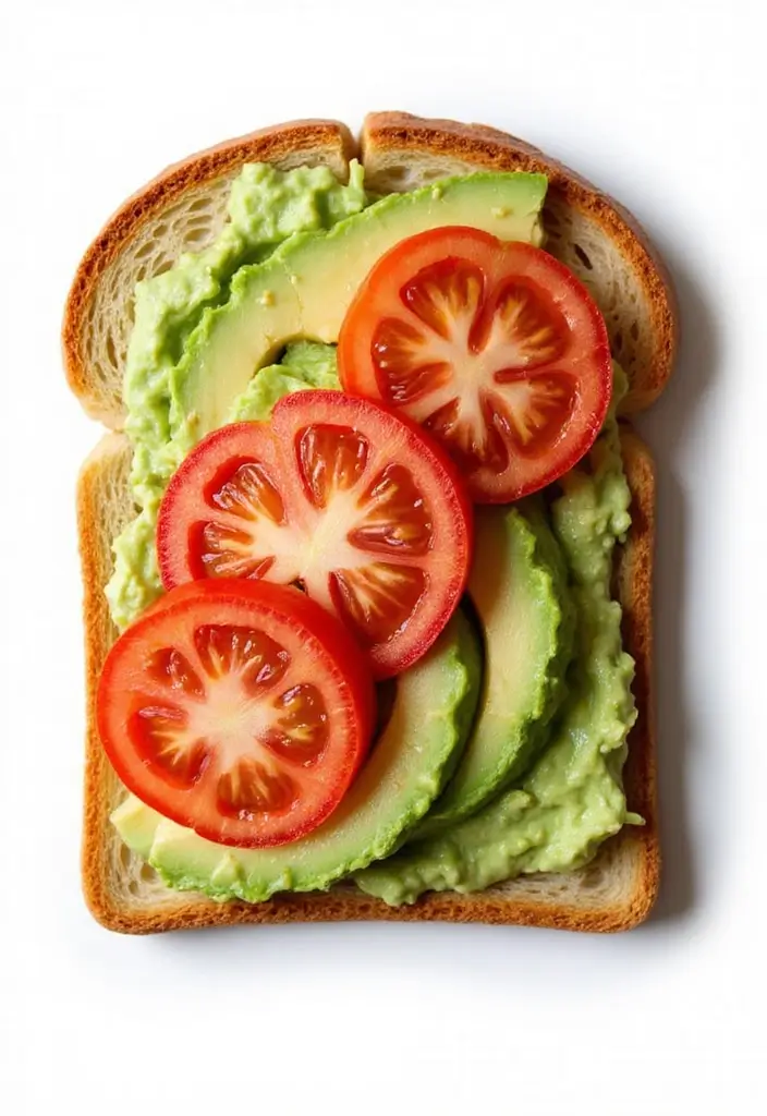 26 Clean Eating Vegetarian Recipes for a Healthy Lifestyle 18 26 Clean Eating Vegetarian Recipes for a Healthy Lifestyle - 18. Avocado Toast with Tomato