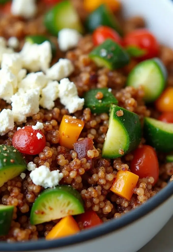 26 Gluten Free Vegetarian Recipes That Everyone Can Enjoy 1 26 Gluten Free Vegetarian Recipes That Everyone Can Enjoy - 1. Veggie-Packed Quinoa Bowl