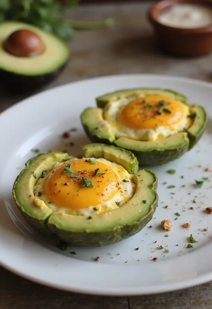 26 Gluten Free Vegetarian Recipes That Everyone Can Enjoy 15 26 Gluten Free Vegetarian Recipes That Everyone Can Enjoy - 15. Baked Avocado Egg Cups