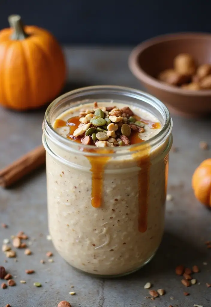 26 Gluten Free Vegetarian Recipes That Everyone Can Enjoy 17 26 Gluten Free Vegetarian Recipes That Everyone Can Enjoy - 17. Pumpkin Spice Overnight Oats