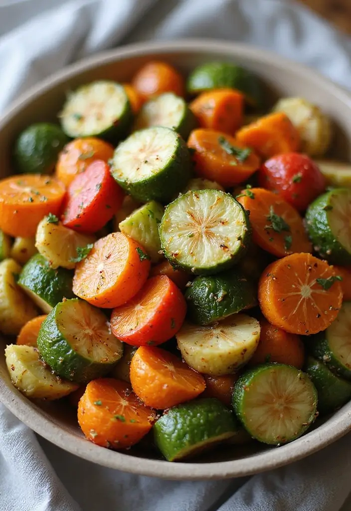 26 Gluten Free Vegetarian Recipes That Everyone Can Enjoy 18 26 Gluten Free Vegetarian Recipes That Everyone Can Enjoy - 18. Roasted Vegetable Medley