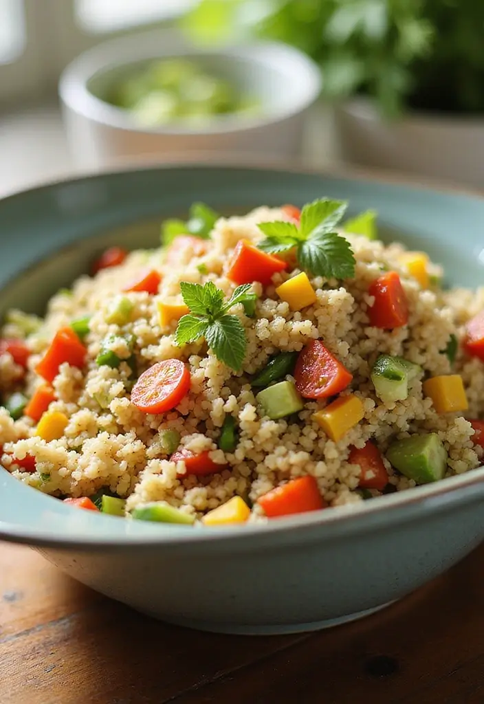 26 Gluten Free Vegetarian Recipes That Everyone Can Enjoy 19 26 Gluten Free Vegetarian Recipes That Everyone Can Enjoy - 19. Mediterranean Couscous Salad