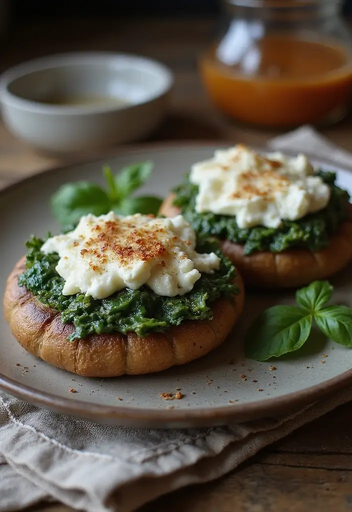 26 Gluten Free Vegetarian Recipes That Everyone Can Enjoy 21 26 Gluten Free Vegetarian Recipes That Everyone Can Enjoy - 21. Spinach & Feta Stuffed Portobello Mushrooms
