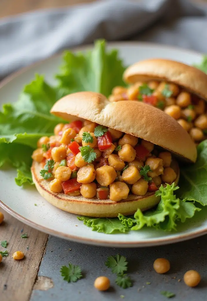 26 Gluten Free Vegetarian Recipes That Everyone Can Enjoy 6 26 Gluten Free Vegetarian Recipes That Everyone Can Enjoy - 6. Chickpea Salad Sandwiches
