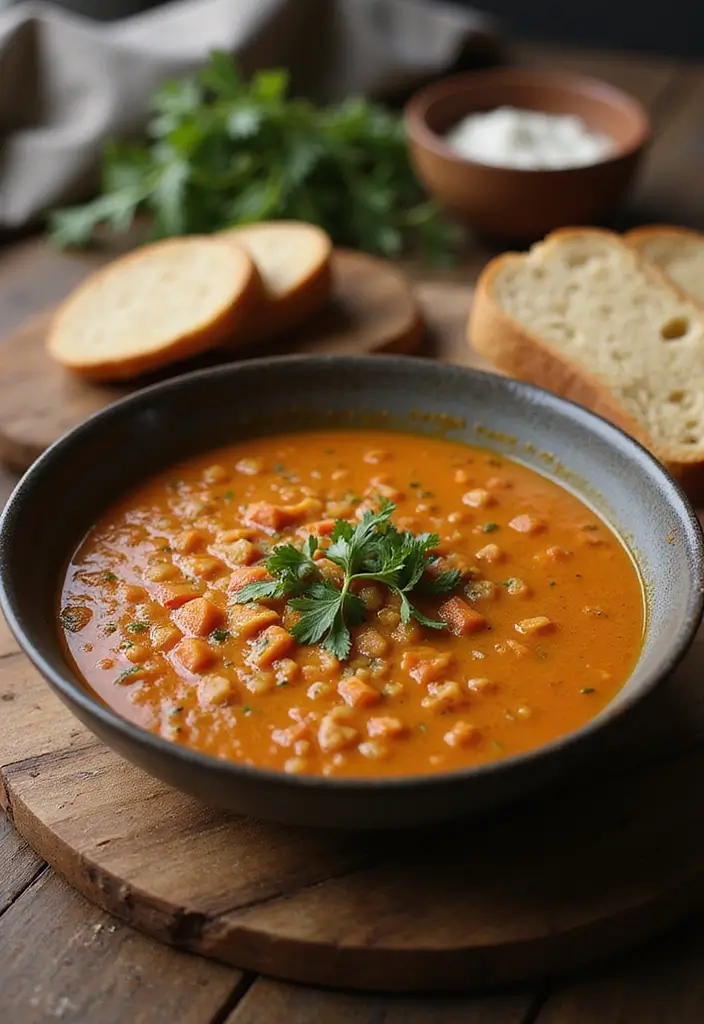 26 Gluten Free Vegetarian Recipes That Everyone Can Enjoy 9 26 Gluten Free Vegetarian Recipes That Everyone Can Enjoy - 9. Spicy Lentil Soup