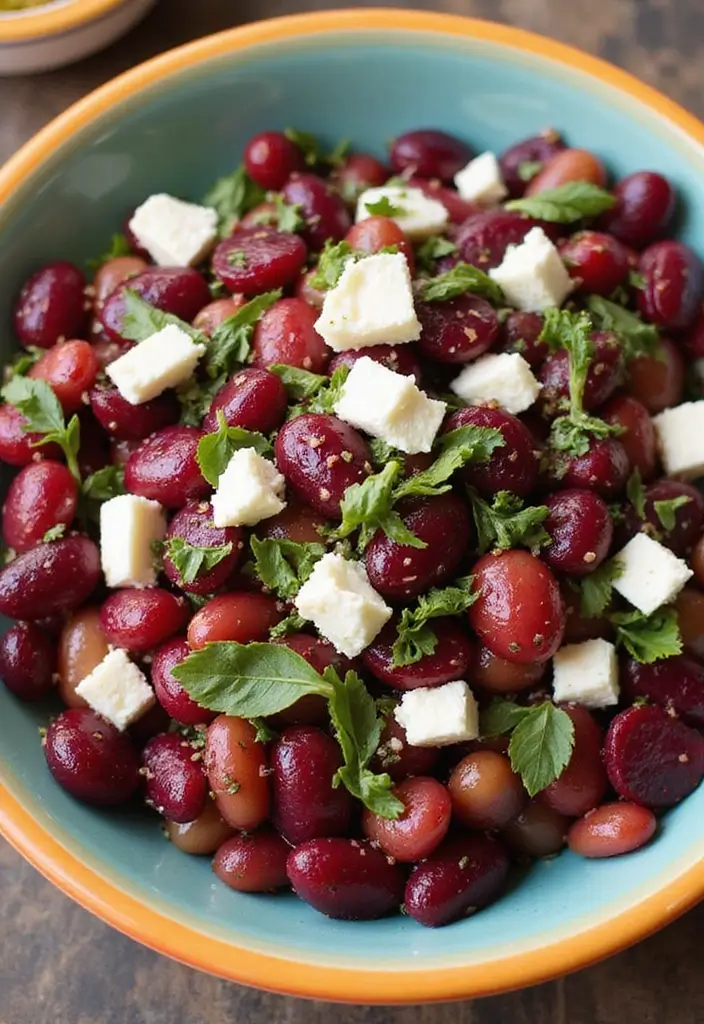 26 High Protein Vegetarian Slow Cooker Recipes for Easy Meals 12 26 High Protein Vegetarian Slow Cooker Recipes for Easy Meals - 12. Beet and Bean Salad