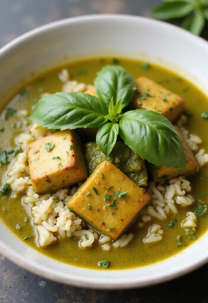 26 High Protein Vegetarian Slow Cooker Recipes for Easy Meals 20 26 High Protein Vegetarian Slow Cooker Recipes for Easy Meals - 20. Thai Green Curry with Tofu