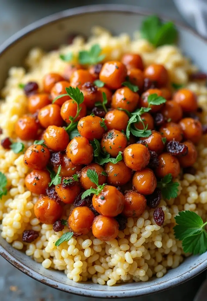 26 High Protein Vegetarian Slow Cooker Recipes for Easy Meals 8 26 High Protein Vegetarian Slow Cooker Recipes for Easy Meals - 8. Moroccan Spiced Chickpeas