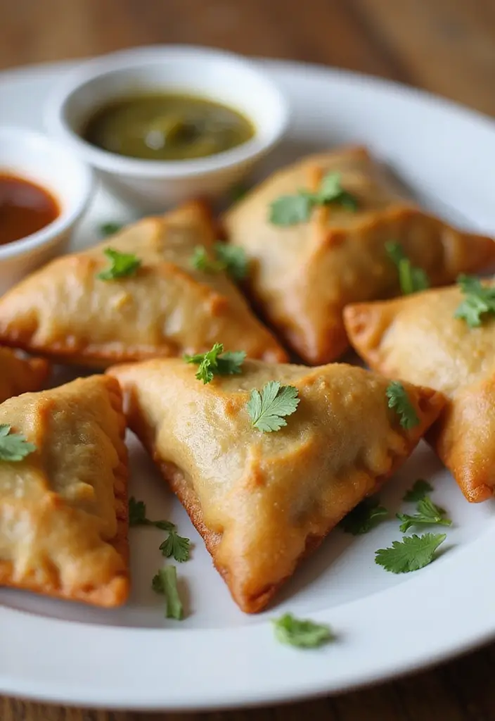 26 Indian Vegetarian Snack Recipes That Are Quick and Tasty 1 26 Indian Vegetarian Snack Recipes That Are Quick and Tasty - 1. Samosas