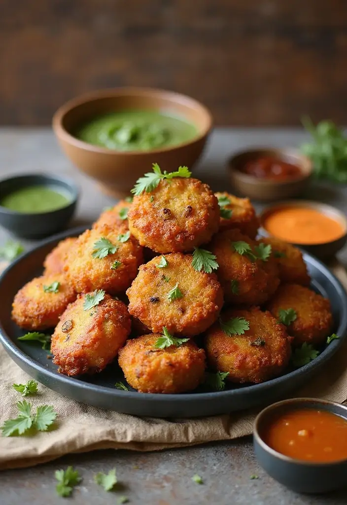26 Indian Vegetarian Snack Recipes That Are Quick and Tasty 2 26 Indian Vegetarian Snack Recipes That Are Quick and Tasty - 2. Vegetable Pakoras