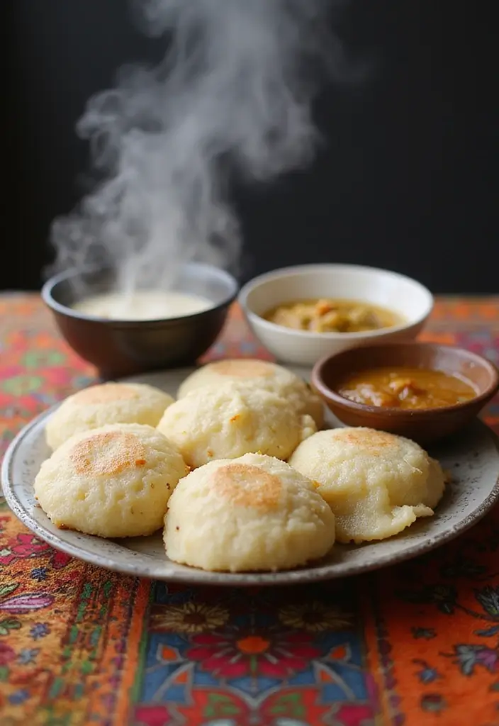 26 Indian Vegetarian Snack Recipes That Are Quick and Tasty 26 26 Indian Vegetarian Snack Recipes That Are Quick and Tasty - 26. Rawa Idli