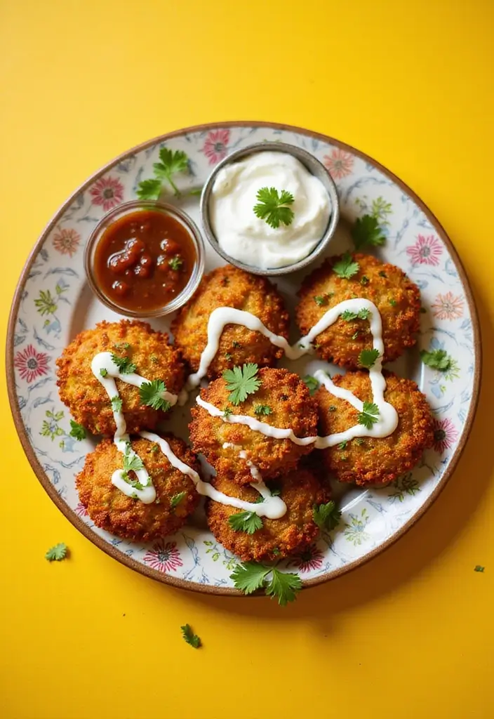 26 Indian Vegetarian Snack Recipes That Are Quick and Tasty 4 26 Indian Vegetarian Snack Recipes That Are Quick and Tasty - 4. Aloo Tikki