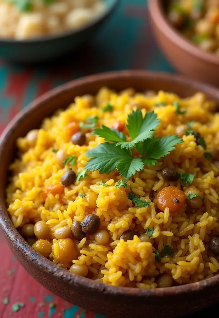 26 One Pot Indian Vegetarian Recipes for Simple Meals 10 26 One Pot Indian Vegetarian Recipes for Simple Meals - 10. Khichdi