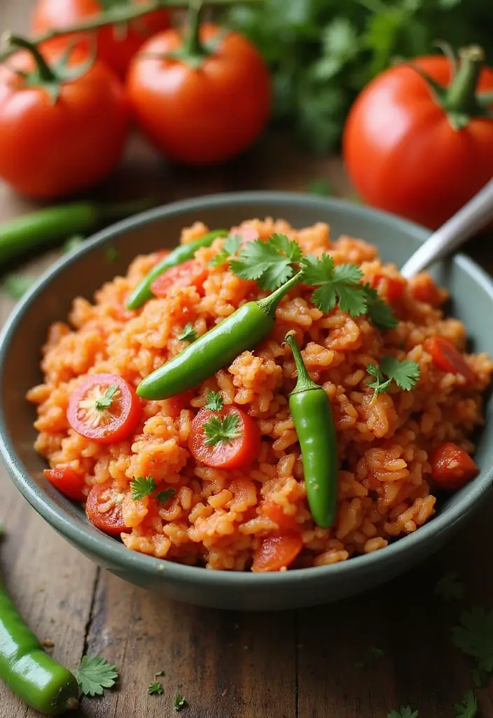 26 One Pot Indian Vegetarian Recipes for Simple Meals 16 26 One Pot Indian Vegetarian Recipes for Simple Meals - 16. Tomato Rice