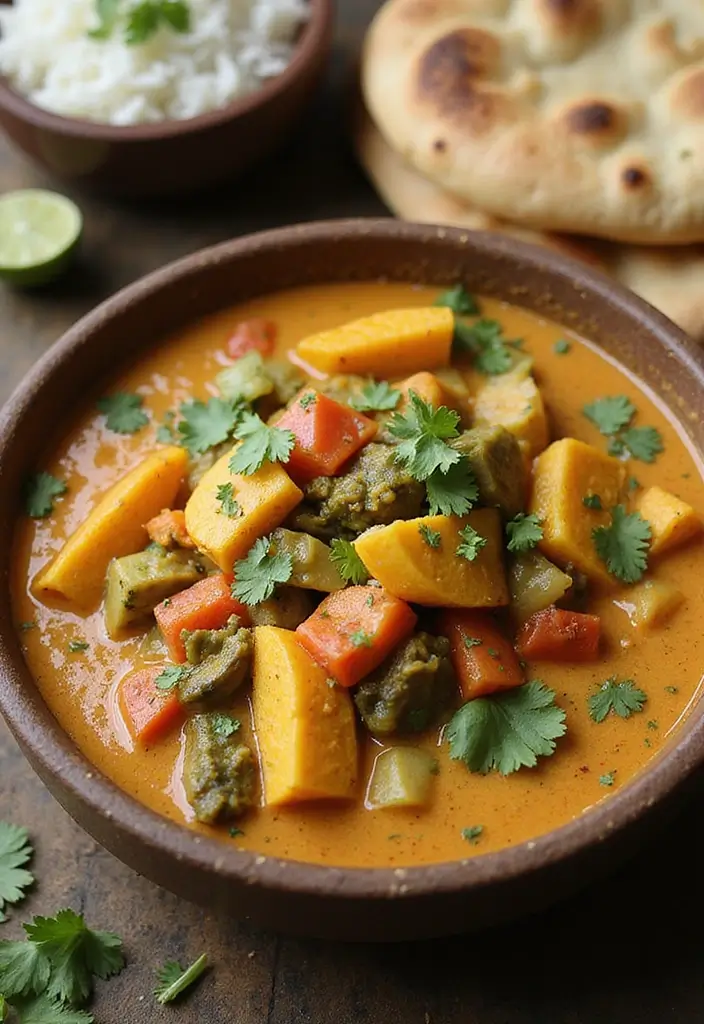 26 One Pot Indian Vegetarian Recipes for Simple Meals 17 26 One Pot Indian Vegetarian Recipes for Simple Meals - 17. Vegetable Korma