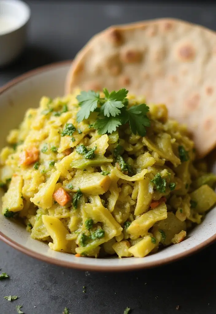 26 One Pot Indian Vegetarian Recipes for Simple Meals 19 26 One Pot Indian Vegetarian Recipes for Simple Meals - 19. Cabbage Sabzi
