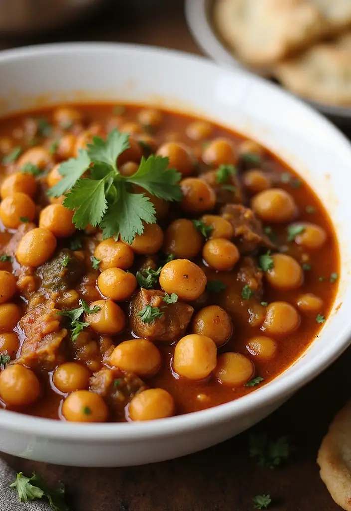 26 One Pot Indian Vegetarian Recipes for Simple Meals 20 26 One Pot Indian Vegetarian Recipes for Simple Meals - 20. Pindi Chole