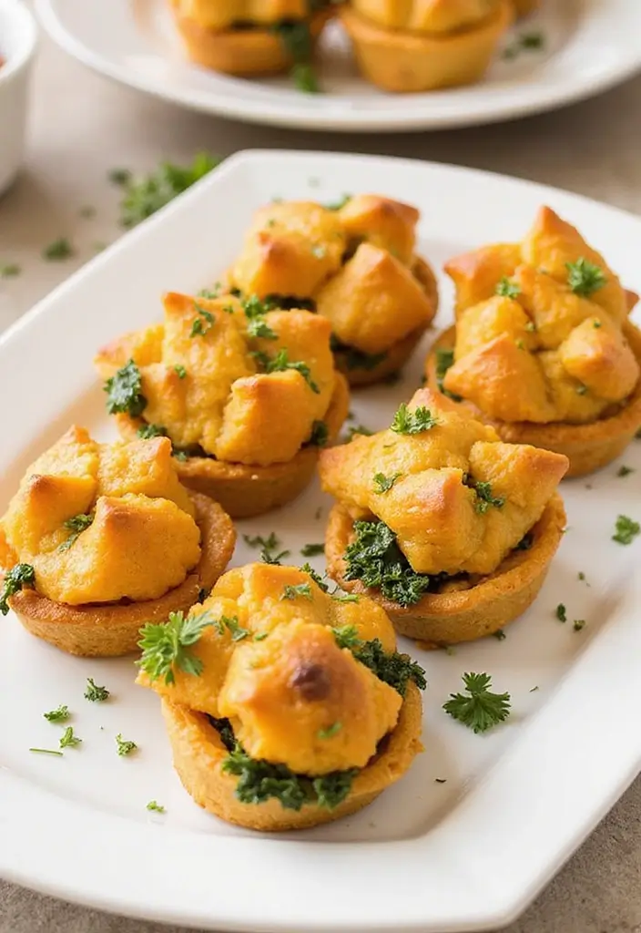 26 Savory Puff Pastry Vegetarian Recipes Made Easy 19 26 Savory Puff Pastry Vegetarian Recipes Made Easy - 19. Sweet Potato and Kale Puff Pastries