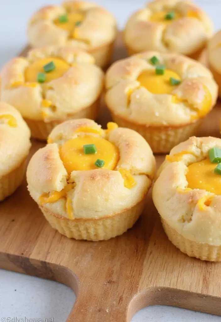 26 Savory Puff Pastry Vegetarian Recipes Made Easy 23 26 Savory Puff Pastry Vegetarian Recipes Made Easy - 23. Savory Cheddar and Chive Muffins