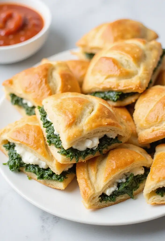 26 Savory Puff Pastry Vegetarian Recipes Made Easy 25 26 Savory Puff Pastry Vegetarian Recipes Made Easy - 25. Spinach and Ricotta Stuffed Puff Pastry