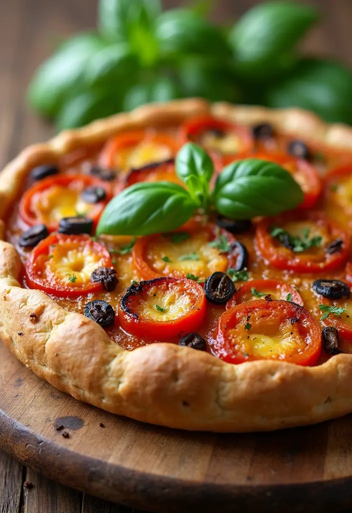 26 Savory Puff Pastry Vegetarian Recipes Made Easy 3 26 Savory Puff Pastry Vegetarian Recipes Made Easy - 3. Roasted Vegetable Tart
