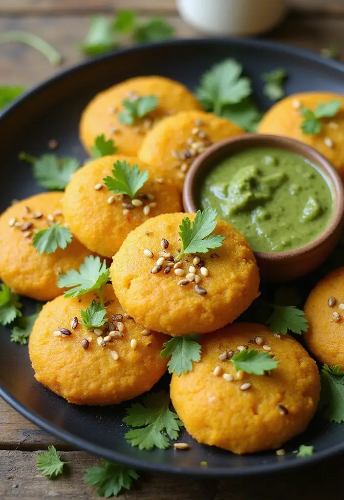 26 Vegetarian Indian Dinner Recipes You’ll Want to Cook Tonight - 12. Dhokla