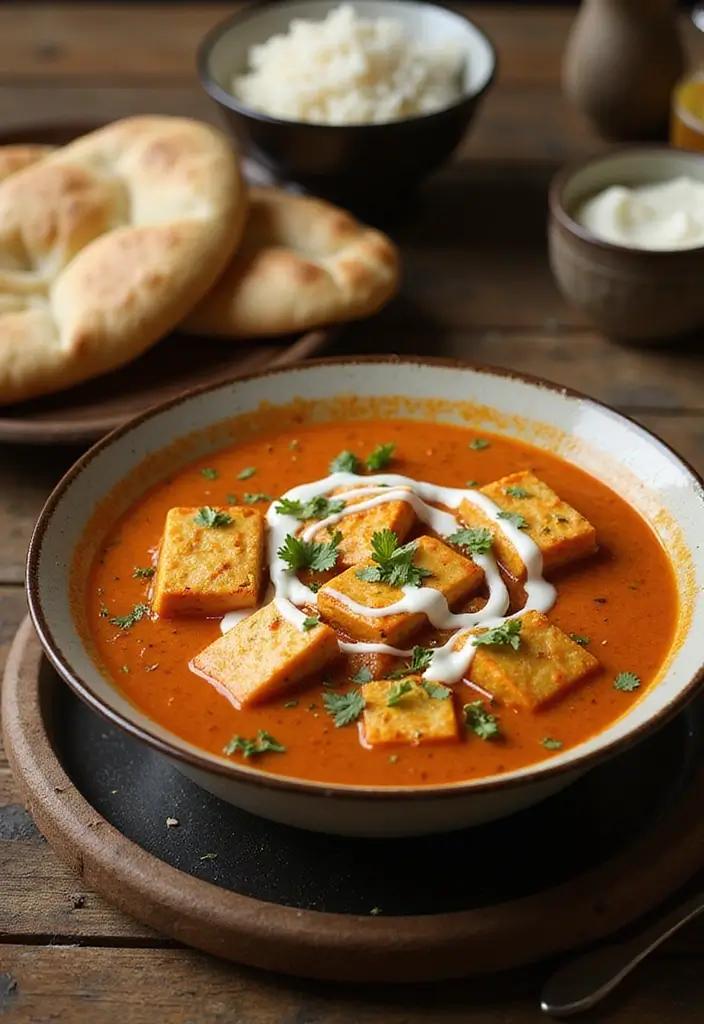 26 Vegetarian Indian Dinner Recipes You’ll Want to Cook Tonight - 2. Paneer Butter Masala