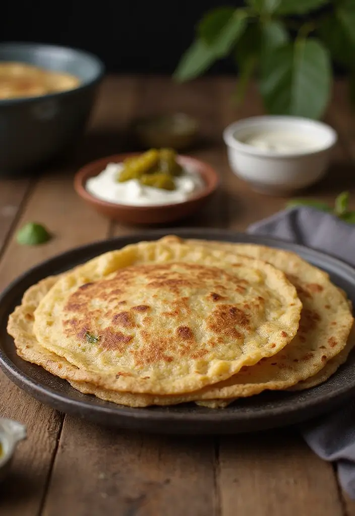 26 Vegetarian Indian Dinner Recipes You’ll Want to Cook Tonight - 21. Thepla