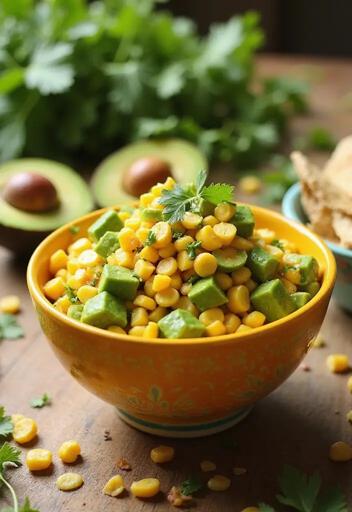 27 Easy Vegetarian Salad Recipes for Healthy Eating 20 27 Easy Vegetarian Salad Recipes for Healthy Eating - 20. Corn and Avocado Salad