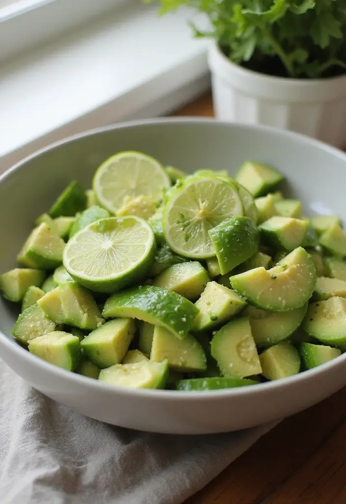 27 Easy Vegetarian Salad Recipes for Healthy Eating 7 27 Easy Vegetarian Salad Recipes for Healthy Eating - 7. Cucumber and Avocado Salad