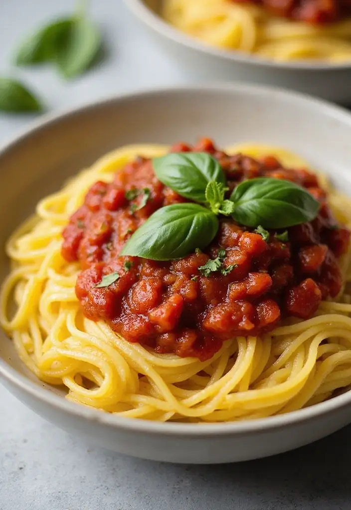 27 Healthy Low Carb Vegetarian Dinner Recipes for Clean Eating - 10. Spaghetti Squash with Marinara Sauce