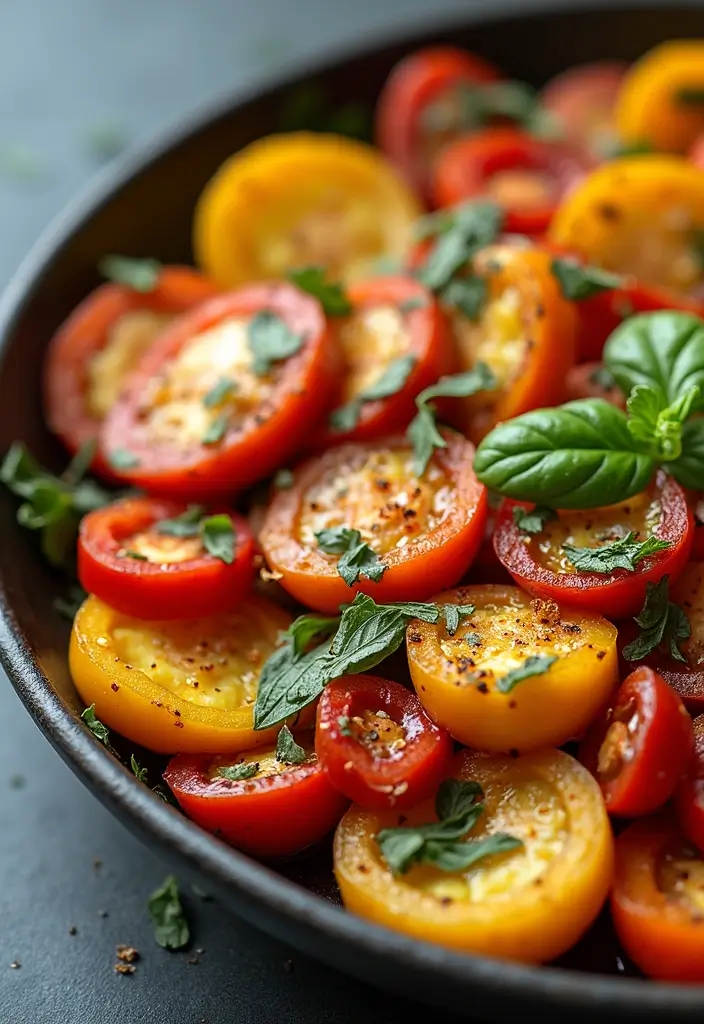 27 Healthy Low Carb Vegetarian Dinner Recipes for Clean Eating - 16. Ratatouille