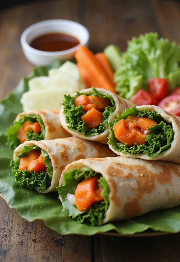 27 Low Calorie Vegetarian Recipes for Healthy Dinners 25 27 Low Calorie Vegetarian Recipes for Healthy Dinners - 25. Vegetable and Rice Paper Rolls