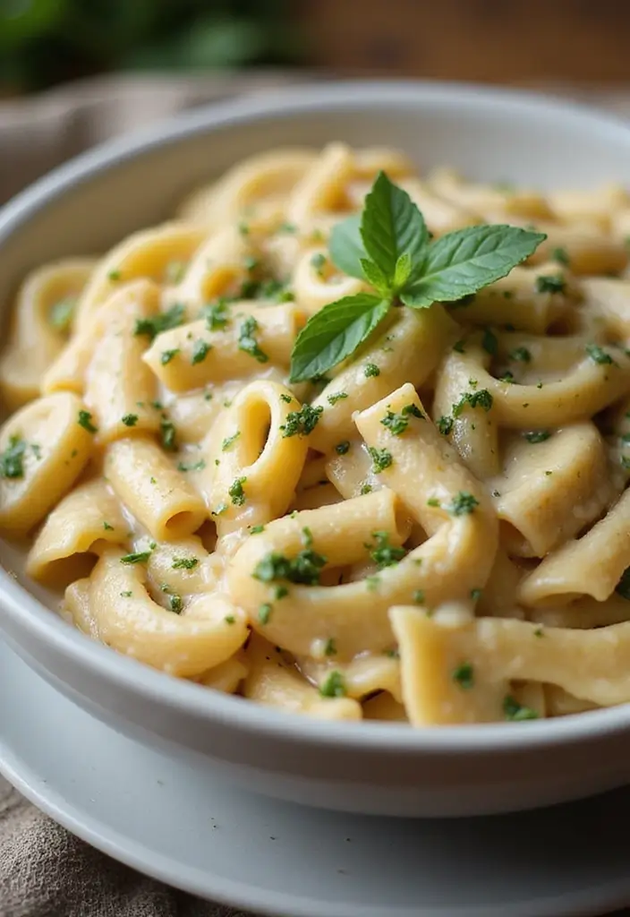 27 One Pot Pasta Vegetarian Recipes for Busy Nights - 10. One Pot Veggie Alfredo