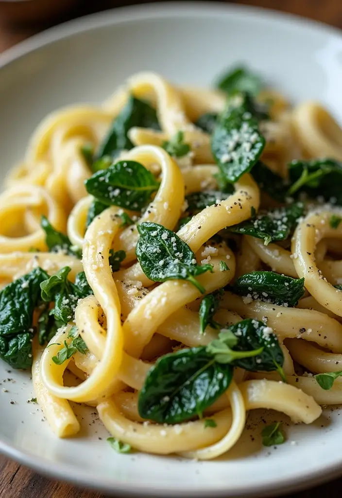 27 One Pot Pasta Vegetarian Recipes for Busy Nights - 20. One Pot Artichoke and Spinach Pasta