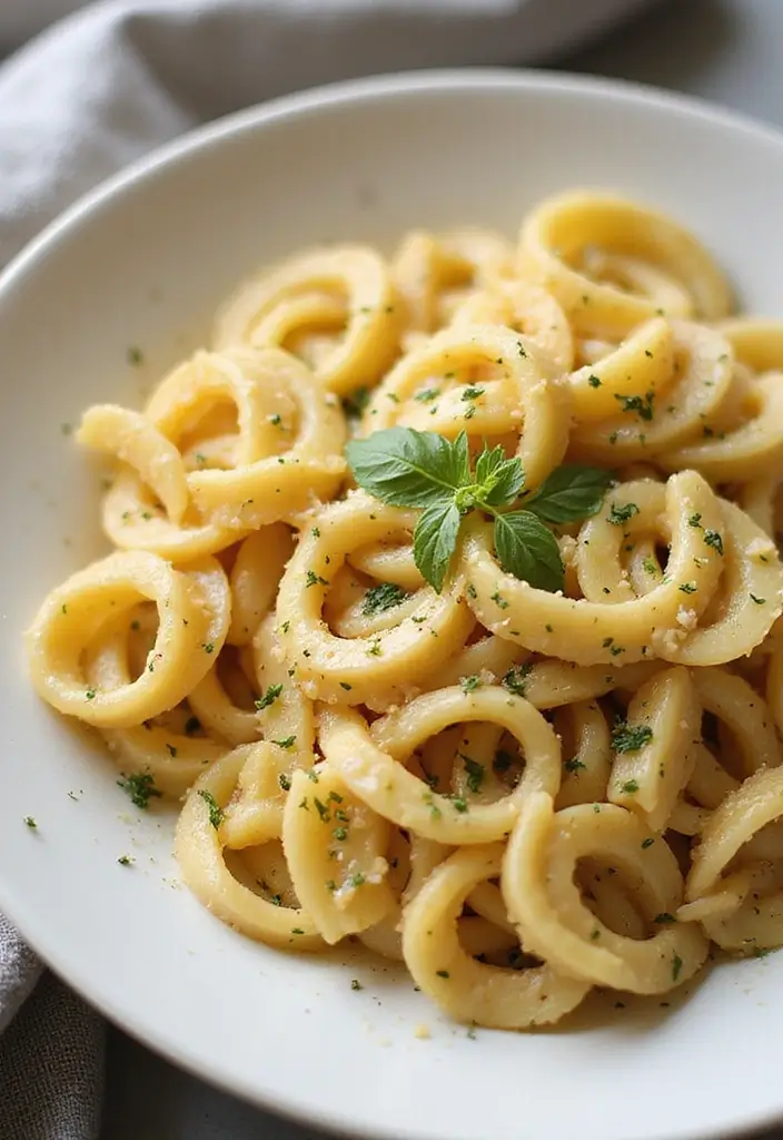 27 One Pot Pasta Vegetarian Recipes for Busy Nights - 26. One Pot Garlic Butter Pasta