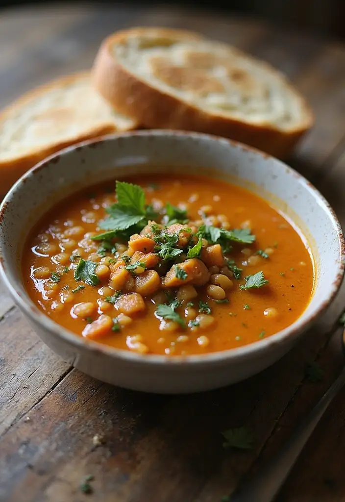 27 Quick and Easy Vegetarian Indian Dinner Recipes 12 27 Quick and Easy Vegetarian Indian Dinner Recipes - 12. Lentil Soup